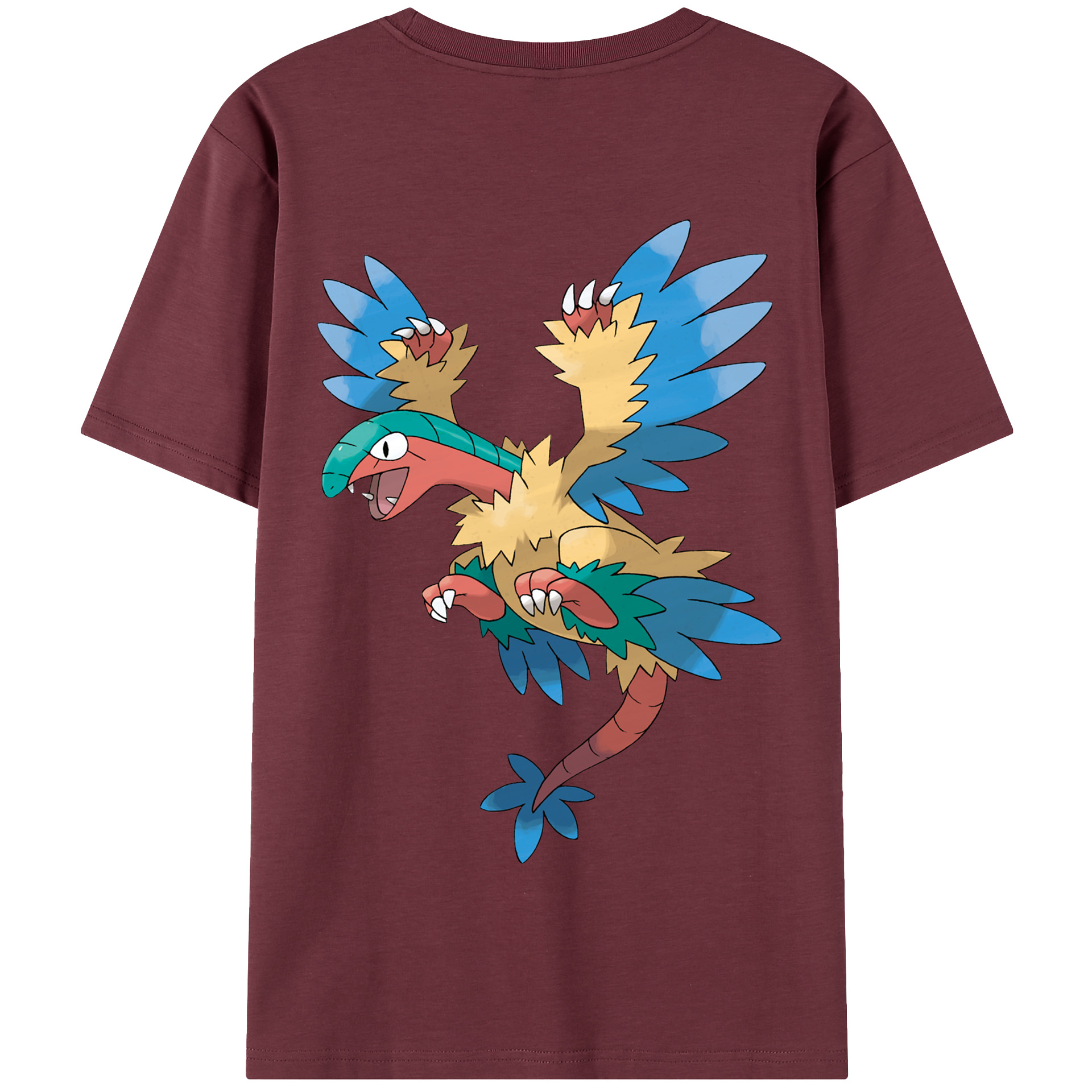 （画像用） ポケットモンスター Pokémon 綿100％半袖Tシャツ（背面プリント）